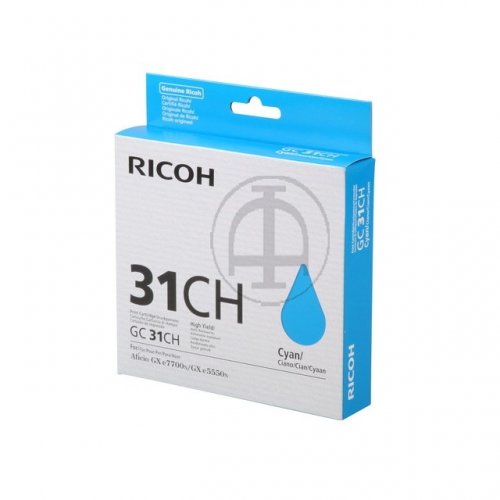 Ricoh printcartridge cyan (405702, GC31CH)