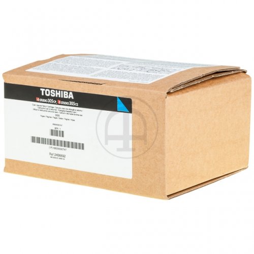 6B000000747, T305PCR Toshiba toner cartridge cyan