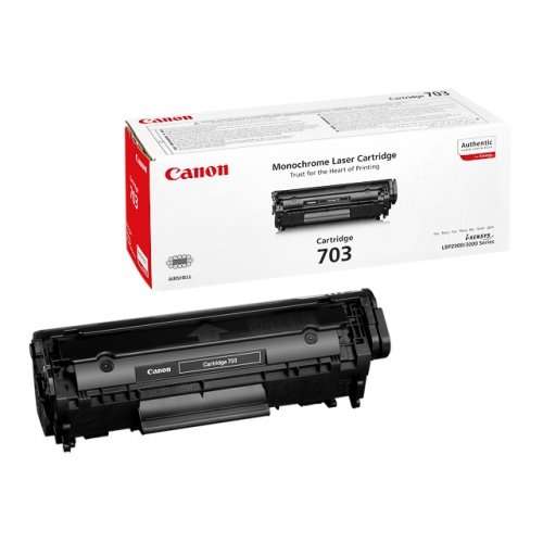 Canon 707 - Cartouche de toner - 1 x noir - 2500 pages - pour i-SENSYS  LBP5000, LBP5100; Laser Shot LBP-5000, 5100 pas cher