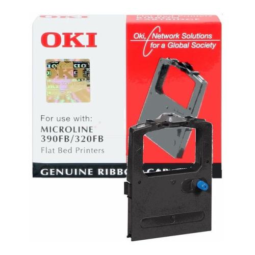 Oki printer ribbon black (09002310)