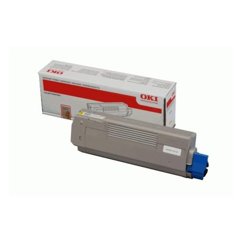 Oki toner cartridge yellow (44315305)