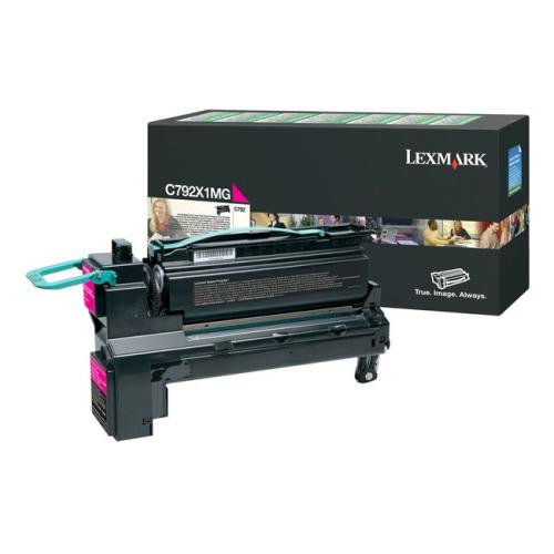 Lexmark toner cartridge magenta (C792X1MG / 0C792X1MG) (Return, high capacity)