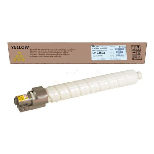 Ricoh toner cartridge yellow (841818 / 841830)