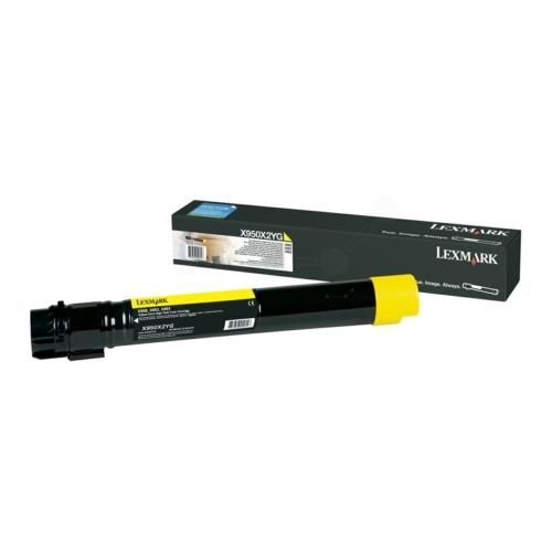 Lexmark toner cartridge yellow (X950X2YG / 0X950X2YG) (high capacity)