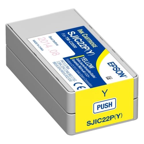 Epson printcartridge yellow (C33S020604 / SJIC22P(Y))