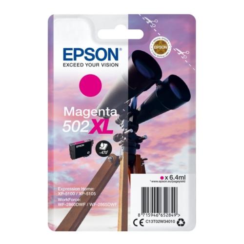 Epson printcartridge magenta (C13T02W34010 / 502XL) (high capacity)