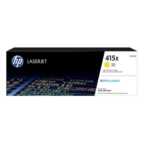 HP toner cartridge yellow (W2032X / 415X)