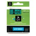 Dymo labels black on green (45019 / S0720590), 12mm, laminated