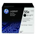 HP toner cartridge black (CE255XD / 55X) (Twin Pack, high capacity)