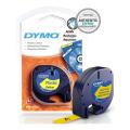 Dymo LetraTag Tape yellow (91202 / S0721620), 12mm