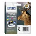 Epson printcartridge cyan / magenta / yellow (C13T13064012 / T1306) (multipack)