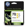 HP printcartridge yellow (3ED79A / 712) (multipack)