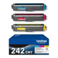 Brother toner cartridge cyan / magenta / yellow (TN242CMY) (multipack)