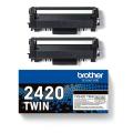 Brother toner cartridge black (TN2420TWIN) (Twin Pack)