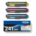 Brother toner cartridge cyan / magenta / yellow (TN241CMY) (multipack)